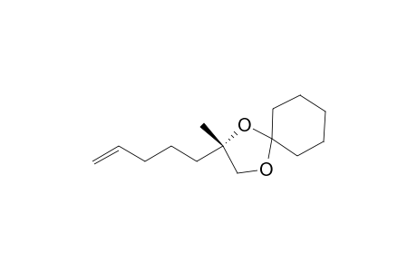 1,2-O-Cyclohexylidene-2-methylhept-6-ene-1,2-diol