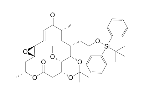 6"-Dihydro-12S,13R-epoxy-3,5-isopropylidene-6"-O-(tert-butyldiphenylsilyl)niddanolide