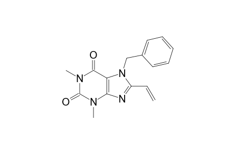 7-(benzyl)-1,3-dimethyl-8-vinyl-xanthine