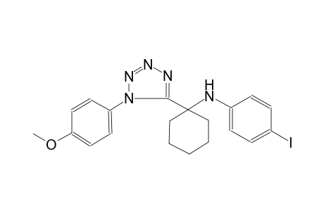 benzenamine, 4-iodo-N-[1-[1-(4-methoxyphenyl)-1H-tetrazol-5-yl]cyclohexyl]-