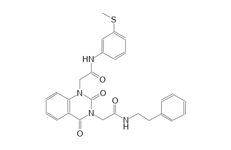 1,3-quinazolinediacetamide, 1,2,3,4-tetrahydro-N~1~-[3-(methylthio)phenyl]-2,4-dioxo-N~3~-(2-phenylethyl)-