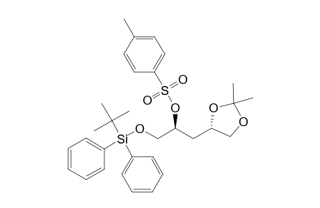 (2'S,5S)-2,2-Dimethyl-5-[3'-(diphenyl-t-butylsilyloxy)-2'-tosyloxypropyl]-1,3-dioxolane
