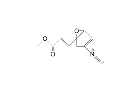 Methyl 3-(3-isocyano-6-oxa-bicyclo(3.1.0)hex-2-ene-5-yl) acrylate