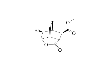 EXO-5-BROMO-EXO-3-METHOXYCARBONYLBICYCLO-[2.2.2]-OCTANE-2,6-CARBOLACTONE