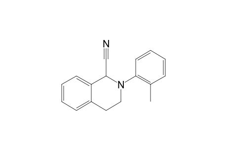 2-(2-METHYLPHENYL)-1,2,3,4-TETRAHYDROISOQUINOLINE-1-CARBONITRILE