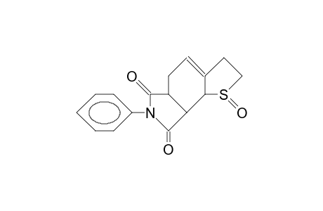 6-Phenyl-5,7,10-trioxo-6-aza-10-thia-tricyclo(7.3.0.0/4,8/)dodec-1-ene