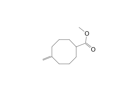 5-Methylen-1-cyclooctancarboxylic acid-methylester