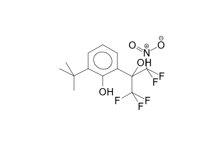 2-(ALPHA-HYDROXY-BETA-NITROPENTAFLUOROISOPROPYL)-6-TERT-BUTYLPHENOL