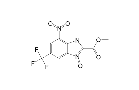 METHYL-7-NITRO-5-TRIFLUOROMETHYL-1H-BENZIMIDAZOLE-2-CARBOXYLATE