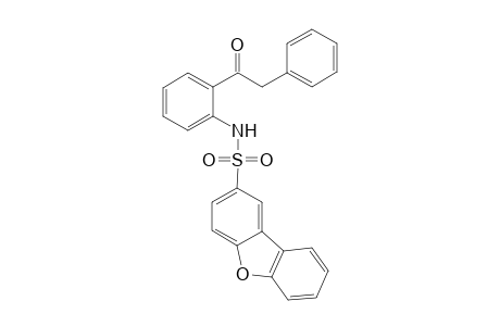 Benzo[b]benzofuran-2-sulfonamide, N-[2-(2-phenylacetyl)phenyl]-
