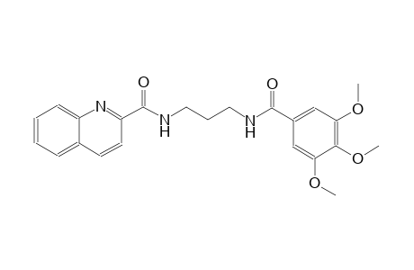 2-quinolinecarboxamide, N-[3-[(3,4,5-trimethoxybenzoyl)amino]propyl]-