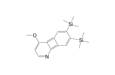 6,7-bis(trimethylsilyl)-4-methoxy-1-azabiphenylene
