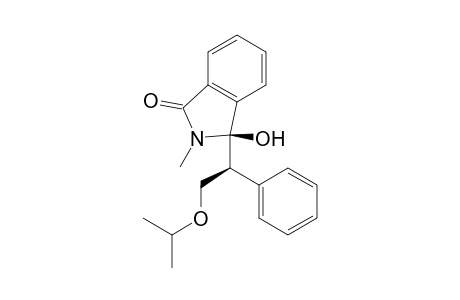 1H-Isoindol-1-one, 2,3-dihydro-3-hydroxy-2-methyl-3-[2-(1-methylethoxy)-1-phenylethyl]-, (R*,S*)-(.+-.)-