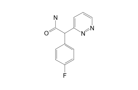 ALPHA-(4-FLUOROPHENYL)-ALPHA-(PYRIDAZIN-3-YL)-ACETAMIDE