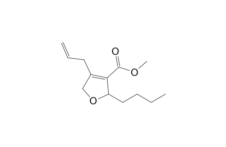 2-Butyl-3-(methoxycarbonyl)-4-(2'-propenyl)-2,5-dihydrofuran