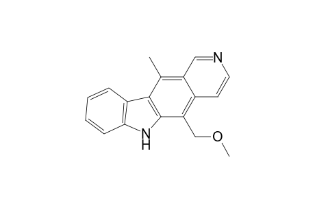 6H-Pyrido[4,3-b]carbazole, 5-(methoxymethyl)-11-methyl-