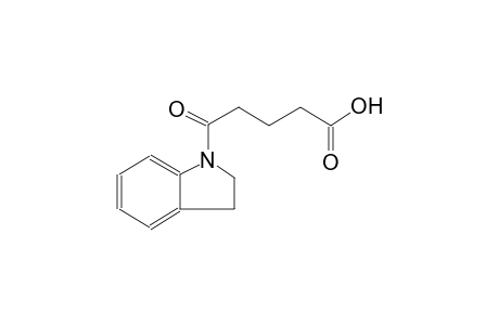 5-(2,3-dihydro-1H-indol-1-yl)-5-oxopentanoic acid