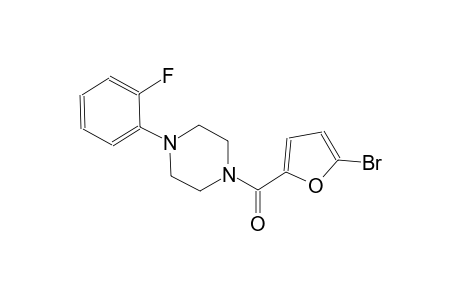 1-(5-bromo-2-furoyl)-4-(2-fluorophenyl)piperazine