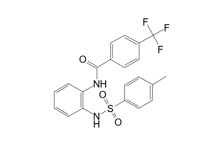 N-(2-{[(4-methylphenyl)sulfonyl]amino}phenyl)-4-(trifluoromethyl)benzamide