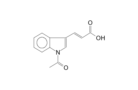 1-acetyl-3E-(2-carboxyethenyl)-1H-indole