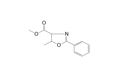 Methyl 5-methyl-2-phenyl-4,5-dihydro-1,3-oxazole-4-carboxylate