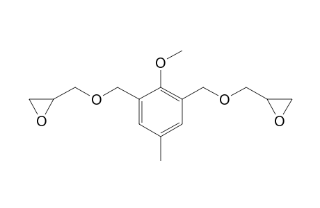 1-Methyl-3,5-bis(epoxypropyloxymethyl)-4-methoxybenzene