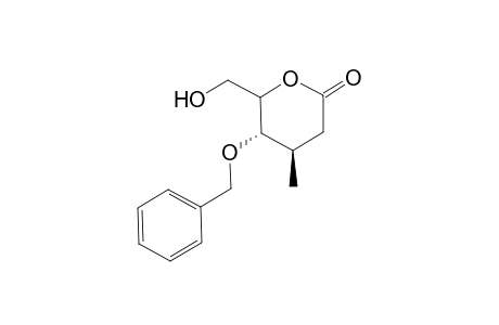 1-Oxa-4-methyl-6-hydroxymethyl-5-(anti-benzyloxy)cyclohexa-2-one