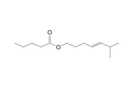 6-Methyl-4-heptenyl pentanoate