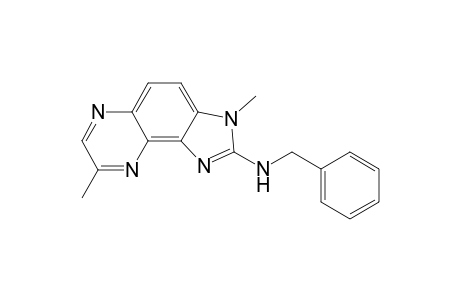 3,8-Dimethyl-N-(phenylmethyl)-2-imidazo[4,5-f]quinoxalinamine