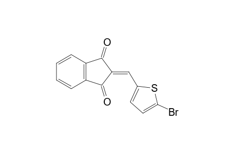 2-[(5-bromanylthiophen-2-yl)methylidene]indene-1,3-dione