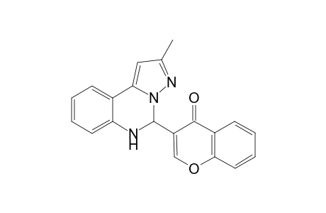 3-{4-methyl-5,6,8-triazatricyclo[7.4.0.0(2,6)]trideca-1(13),2,4,9,11-pentaen-7-yl}-4H-chromen-4-one