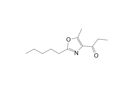 1-(2-amyl-5-methyl-oxazol-4-yl)propan-1-one