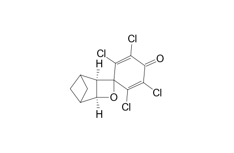(1'.alpha.,2'.beta.,5'.beta.,6'.alpha.)-2,3,5,6-Tetrachlorospiri[cyclohex-2,5-diene-1,4'-[3]oxatricyclo[4.1.1.0(2,5)]octan]-4-one