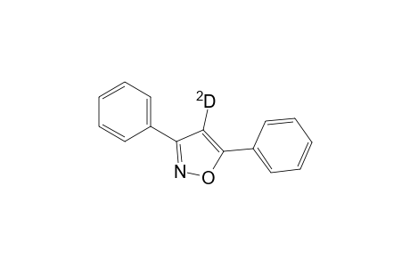 4-Deutero-3,5-diphenylisoxazole
