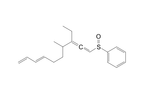 [(7E)-3-ethyl-4-methyl-deca-1,2,7,9-tetraenyl]sulfinylbenzene