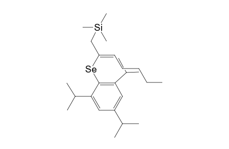 (Z)-Trimethyl-[2-(2,4,6-triisopropylphenylselanyl)hept-2-enyl]silane