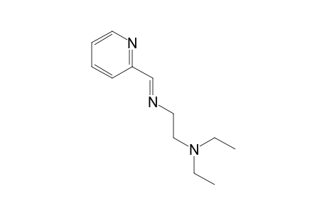 1,2-Ethanediamine, N,N-diethyl-N'-(2-pyridinylmethylene)-