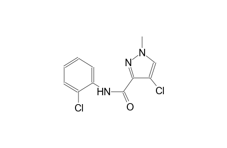4-chloro-N-(2-chlorophenyl)-1-methyl-1H-pyrazole-3-carboxamide