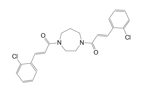 1,4-bis[(2E)-3-(2-chlorophenyl)-2-propenoyl]hexahydro-1H-1,4-diazepine