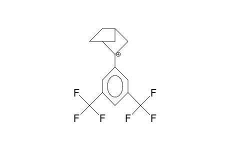 2-(3,5-Di-trifluoromethyl-phenyl)-2-norbornyl cation