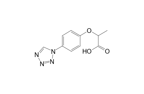 2-[4-(1H-1,2,3,4-tetrazol-1-yl)phenoxy]propanoic acid