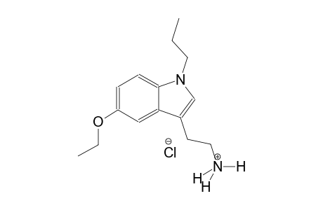 1H-indole-3-ethanaminium, 5-ethoxy-1-propyl-, chloride