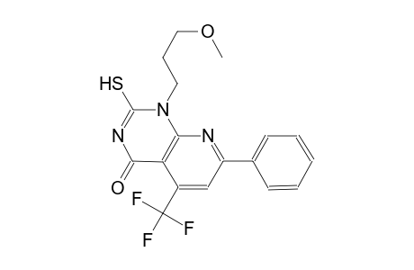 pyrido[2,3-d]pyrimidin-4(1H)-one, 2-mercapto-1-(3-methoxypropyl)-7-phenyl-5-(trifluoromethyl)-