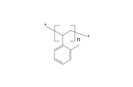 Poly(o-methylstyrene), poly[1-(o-tolyl)ethylene]