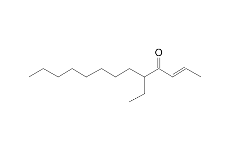 5-Ethyl-2-tridecen-4-one