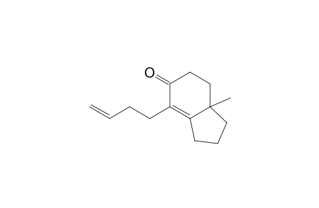 5H-Inden-5-one, 4-(3-butenyl)-1,2,3,6,7,7a-hexahydro-7a-methyl-, (.+-.)-