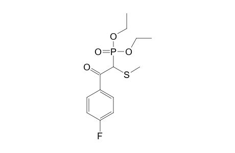 DIETHYL-1-METHYLTHIO-1-(4'-FLUOROBENZOYL)-METHYLPHOSPHONATE