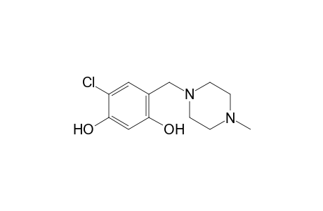 4-Chloro-6-(4-methylpiperazin-1-ylmethyl)resorcinol