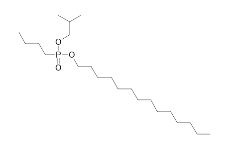 Butylphosphonic acid, isobutyl tetradecyl ester