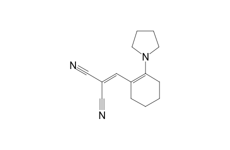 Propanedinitrile, [[2-(1-pyrrolidinyl)-1-cyclohexen-1-yl]methylene]-